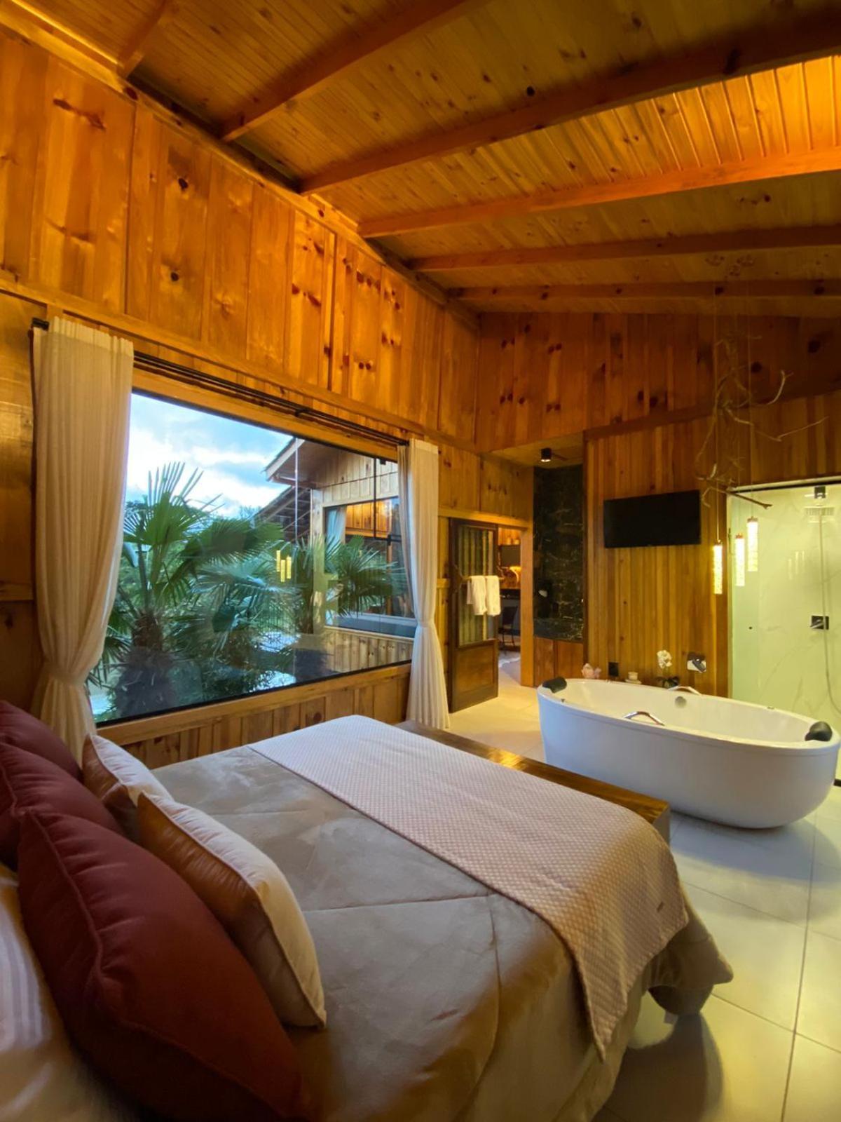 Cabana Gala Unica Exclusiva No Vale Das Macieiras Urubici Ngoại thất bức ảnh