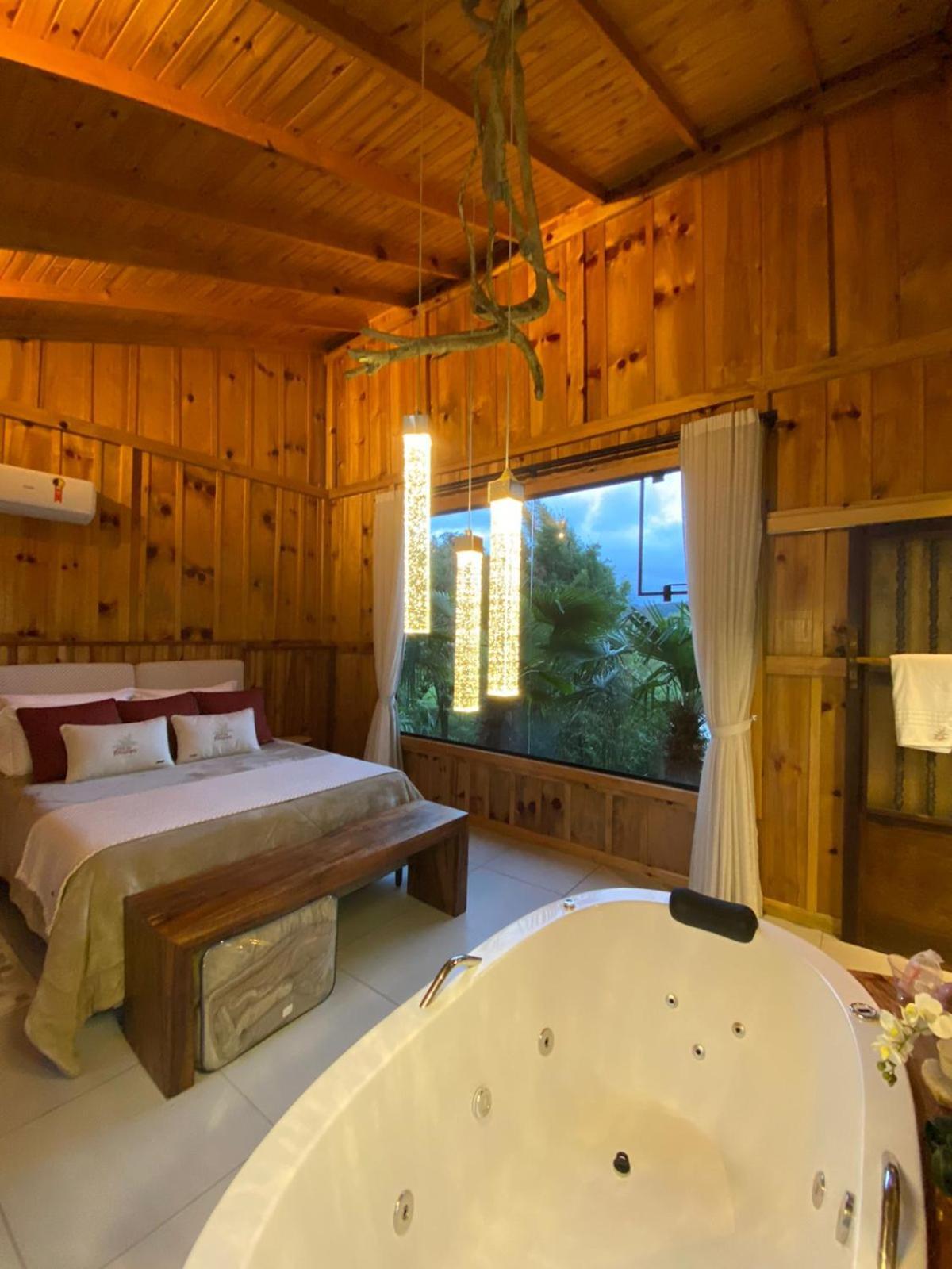 Cabana Gala Unica Exclusiva No Vale Das Macieiras Urubici Ngoại thất bức ảnh